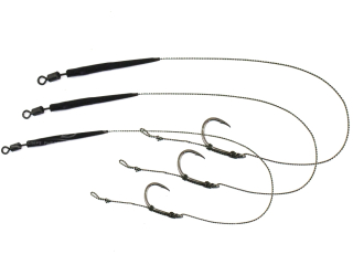 Повідець Контрабас гачок W.Gape size4 Climax Hunter Braid 0.3мм Silt